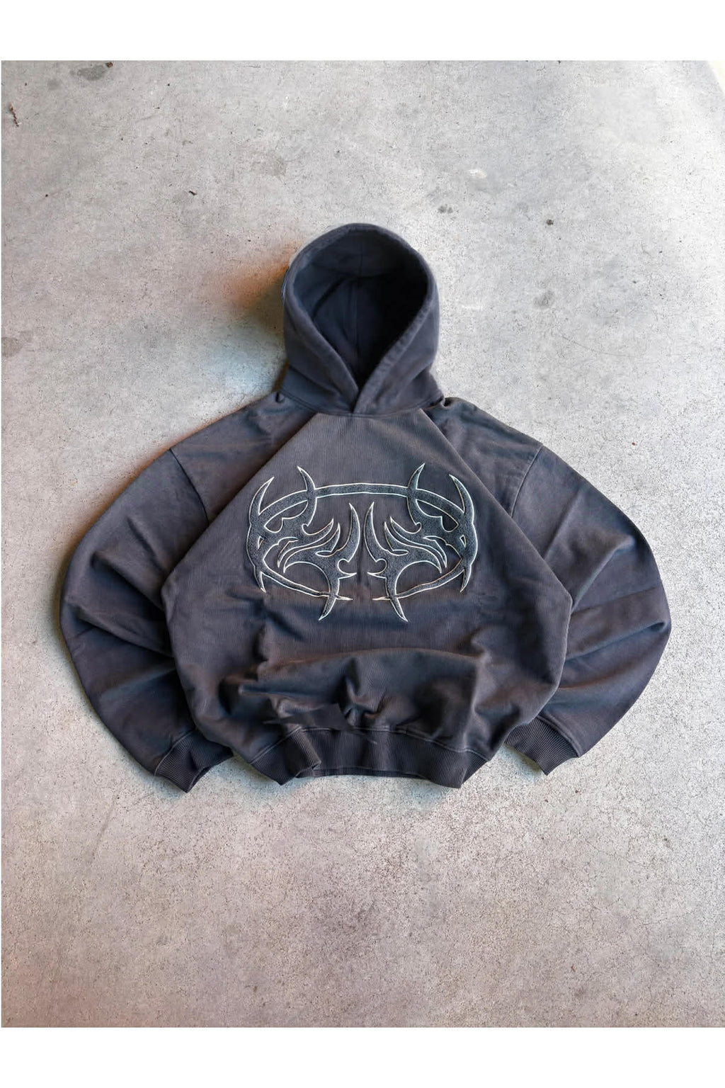 S4 Hoodie - Vintage Black Wash