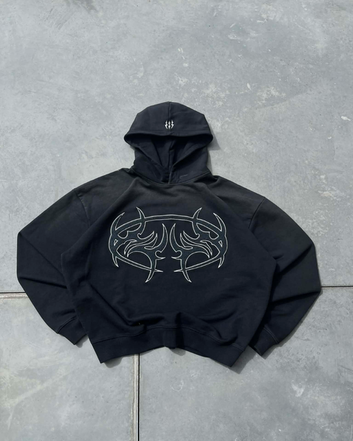 S4 Hoodie - Vintage Black Wash