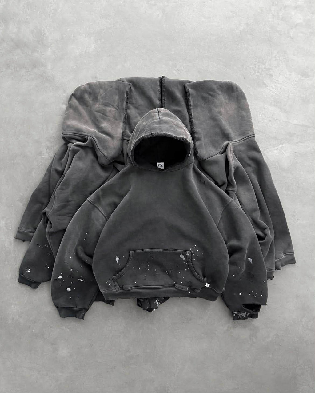 S4 Hoodie - Vintage Black Wash